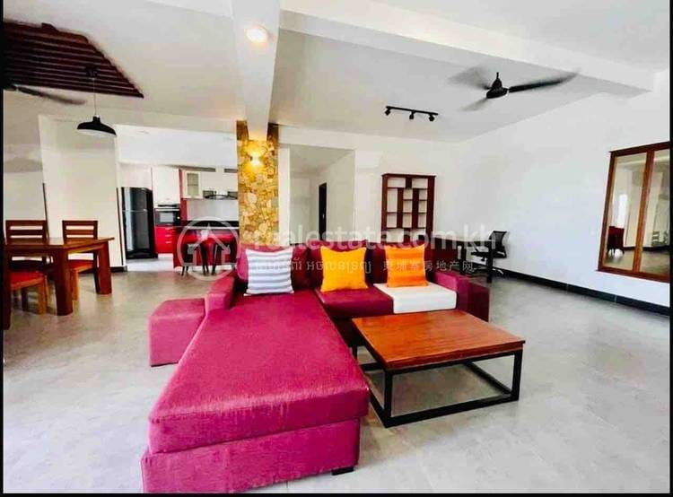 Flat For Rent in Tonle Bassac, Chamkarmon, Phnom Penh