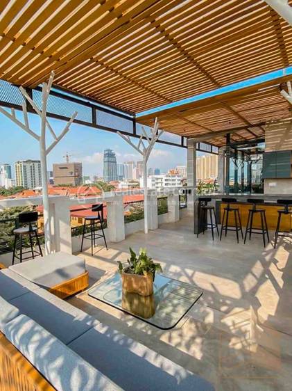 Flat For Rent in Tonle Bassac, Chamkarmon, Phnom Penh