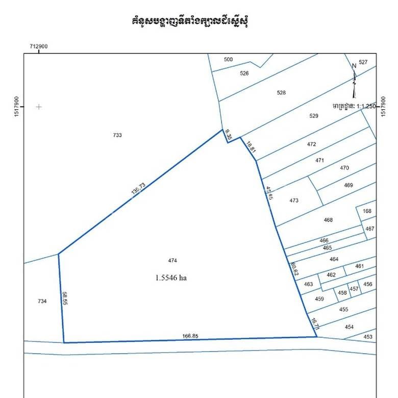 15,546 sqm Land Size Земля Для Продажи for $264,282