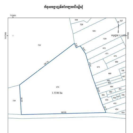 15,546 sqm Land Size Земля Для Продажи for $264,282