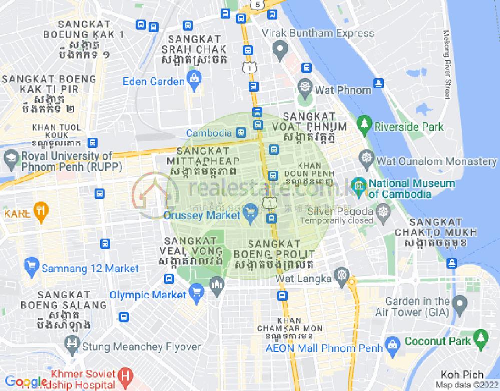 Borey Lorn City Lotussana地图