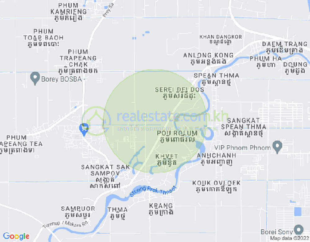 Mapa: 09, Prey Sa, Dangkao, Phnom Penh