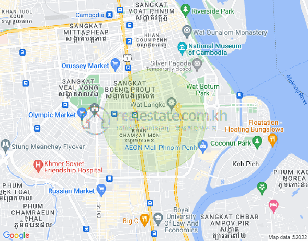 Карта БКК 2, Бынг Кенг Канг, Пномпень