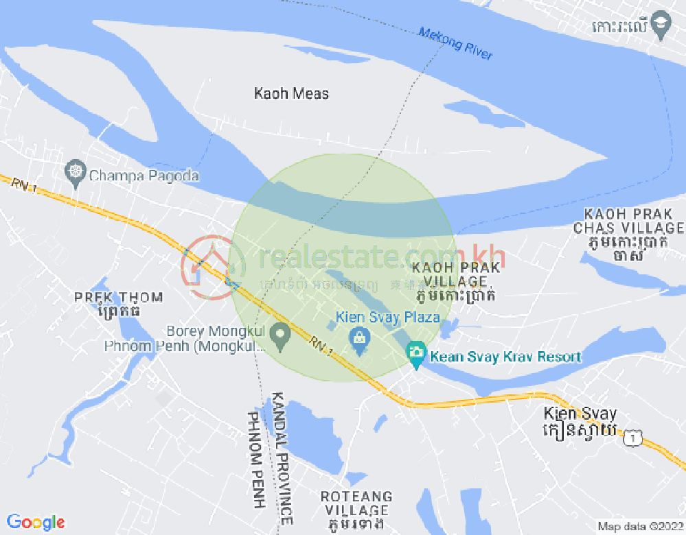 Mapa: BKK 3, Boeng Keng Kang, Phnom Penh