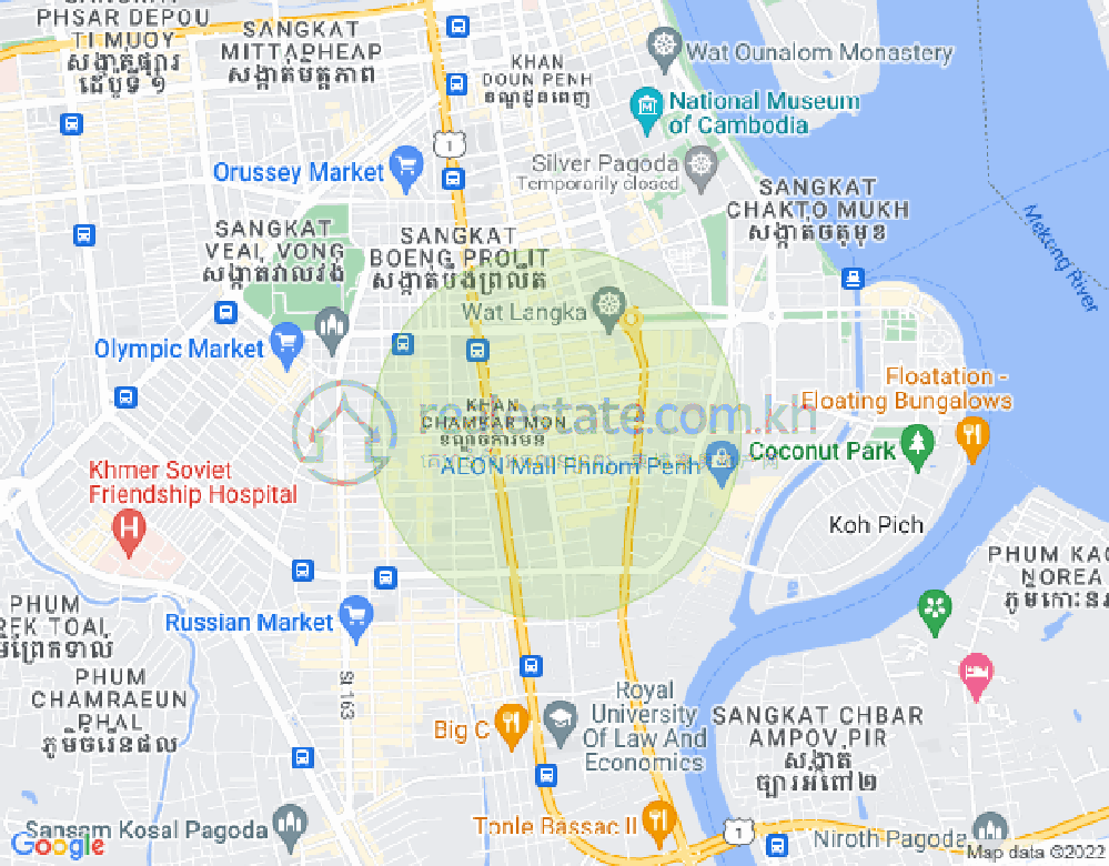Карта БКК 1, Бынг Кенг Канг, Пномпень