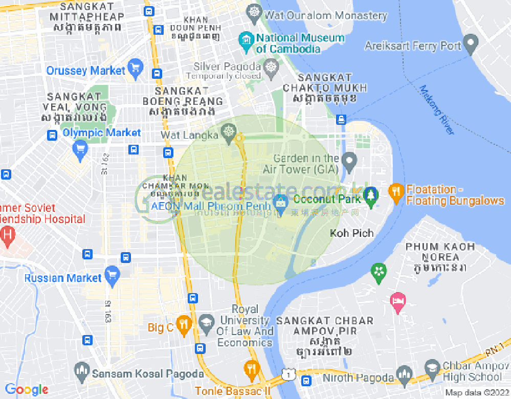 Карта БКК 1, Бынг Кенг Канг, Пномпень