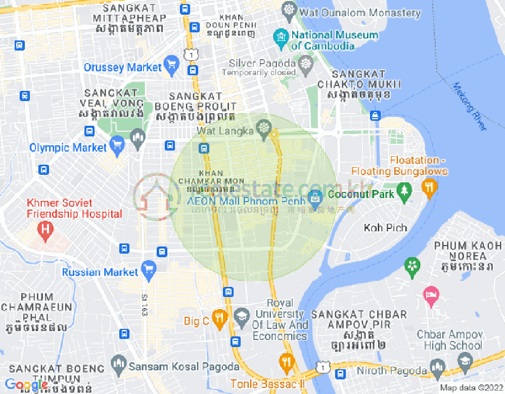 Карта БКК 1, Бынг Кенг Канг, Пномпень