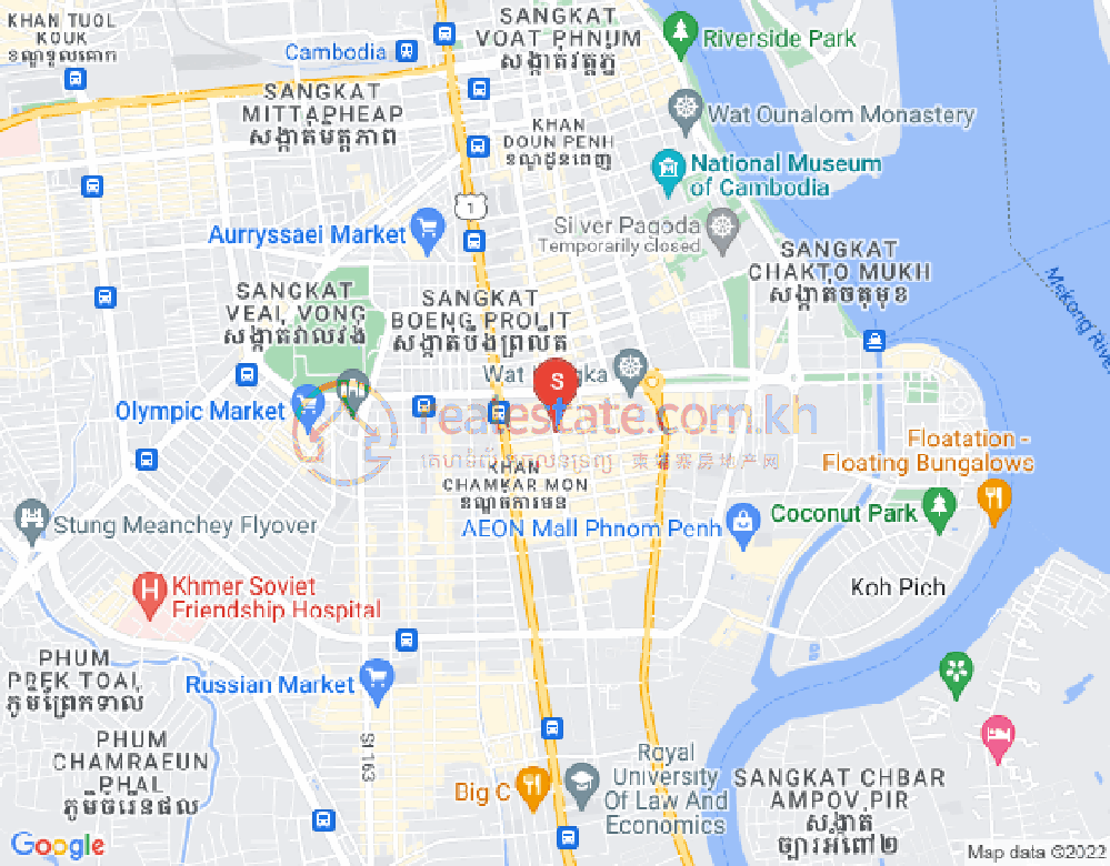 Mapa: De Castle Royal Condominium
