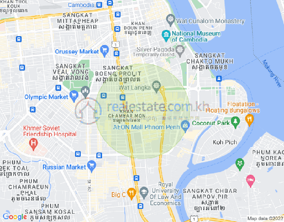 Карта БКК 1, Бынг Кенг Канг, Пномпень