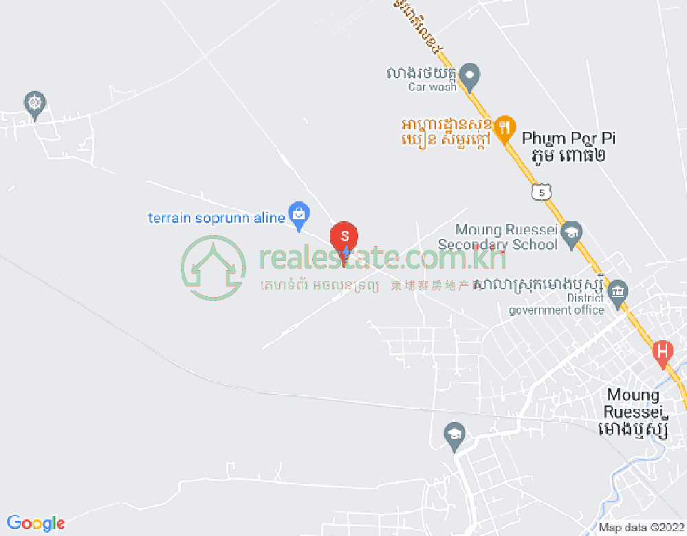 แผนที่ กาวสกรอลา, กัวห์กราลา, พระตะบอง