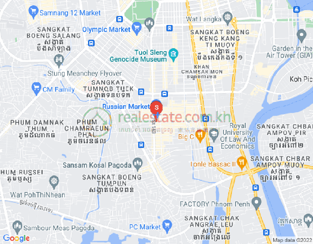 แผนที่ ตวลตุมปุง 1, จัมการมอน, พนมเปญ