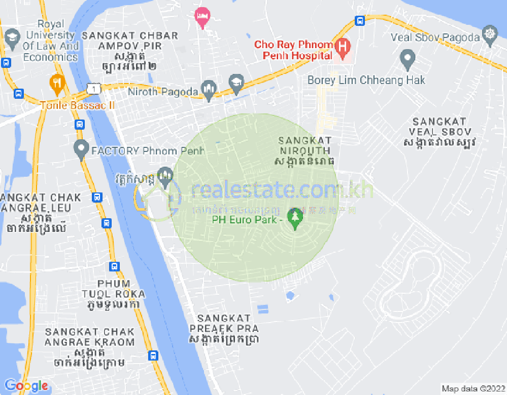 แผนที่ นิรุต, จบาร์อamเปา, พนมเปญ