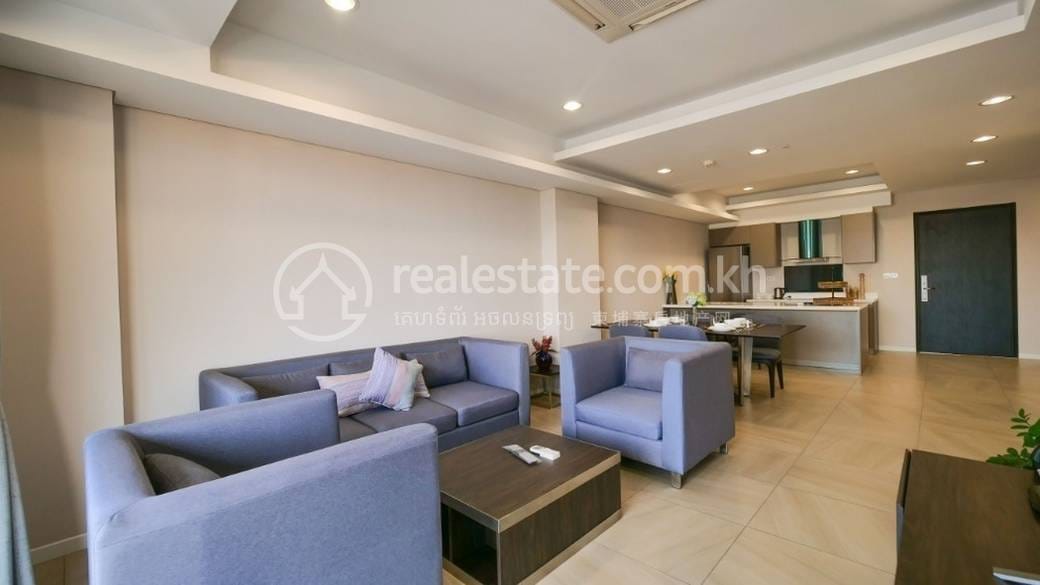 TK Royal One Service Condominium | Condo K pronájmu in Tuek L'ak 1, Toul Kork, Phnom Penh
