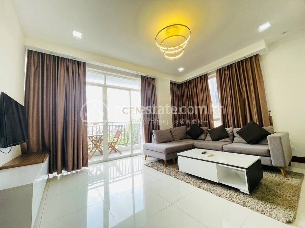Apartment For Rent in Tonle Bassac, Chamkarmon, Phnom Penh
