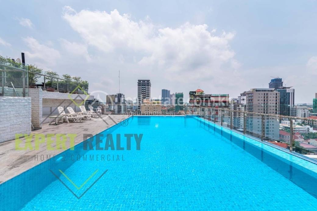 Apartmán se službami K pronájmu in BKK 1, Boeng Keng Kang, Phnom Penh