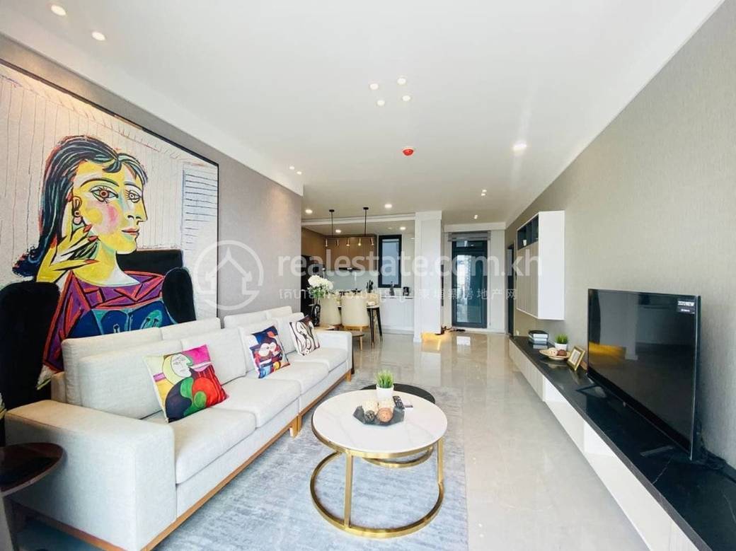 Boeng Keng Kang Condo For Rent in BKK 1 Boeng Keng Kang $1,200
