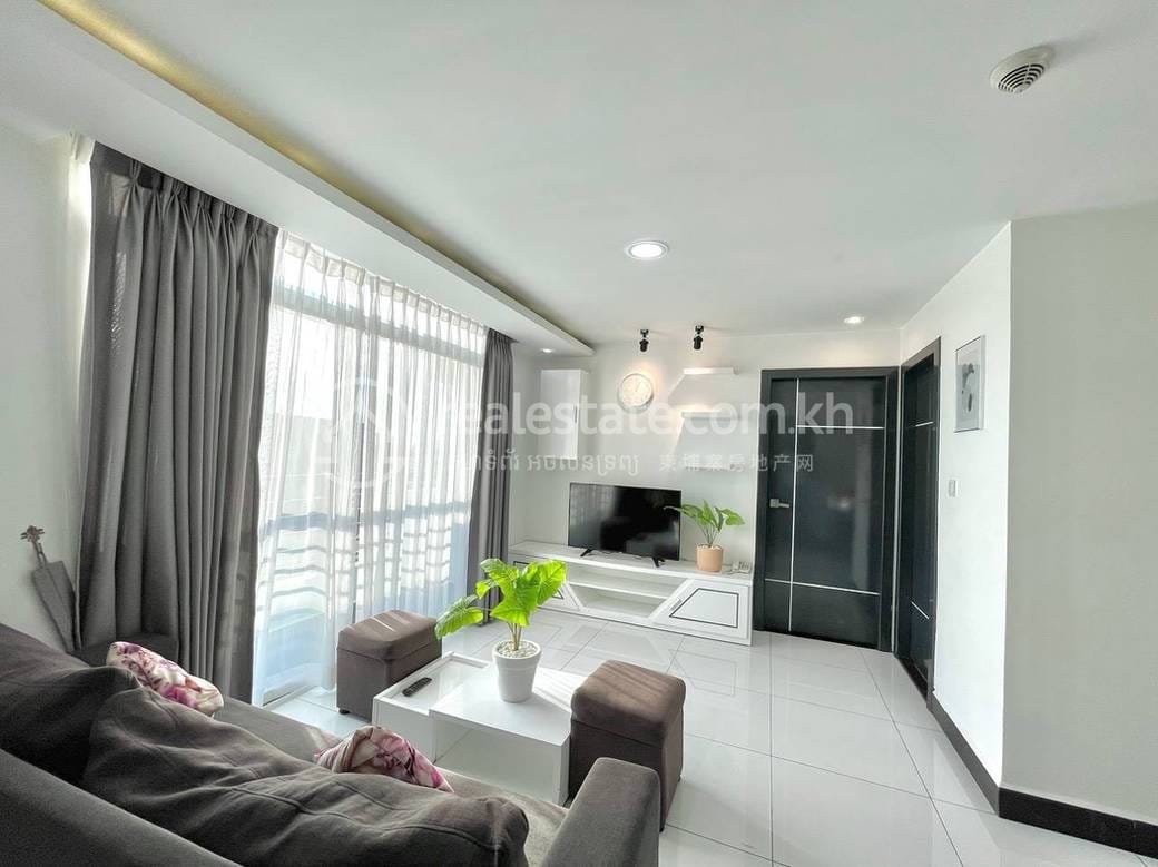 Apartmán se službami K pronájmu in Boeng Keng Kang $850