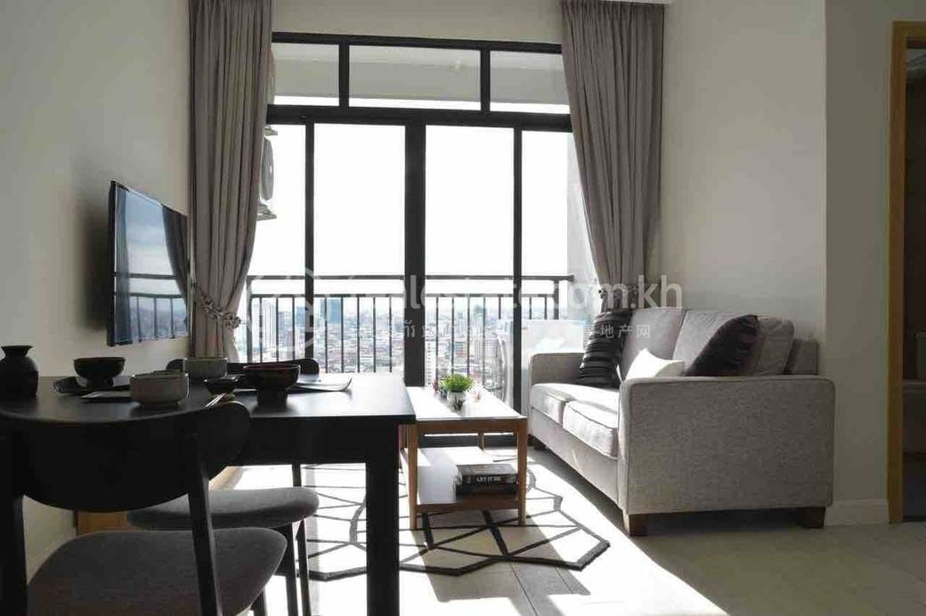 Apartmán se službami K pronájmu in Boeng Keng Kang $750
