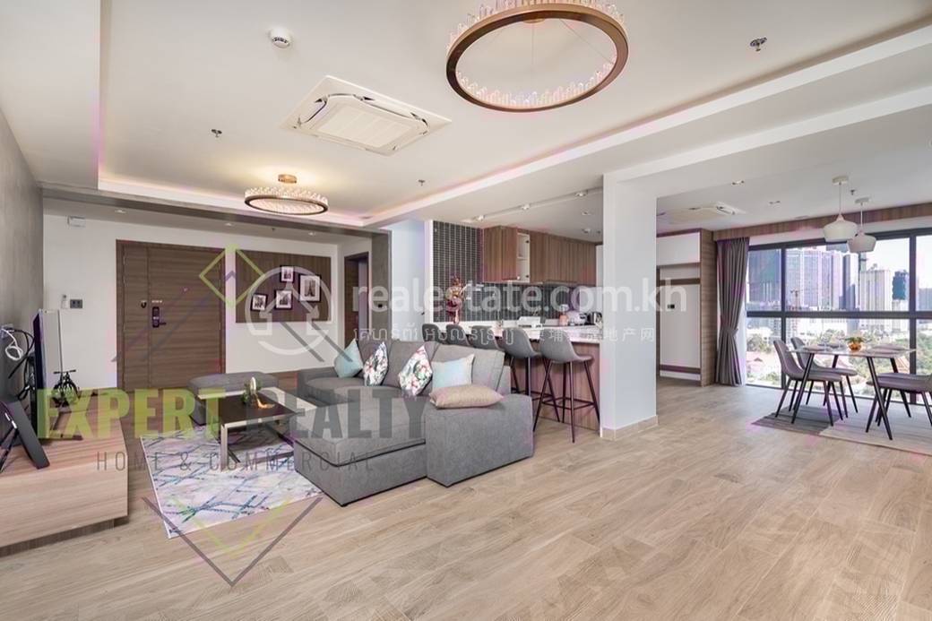 Apartmán se službami K pronájmu in BKK 1, Boeng Keng Kang, Phnom Penh