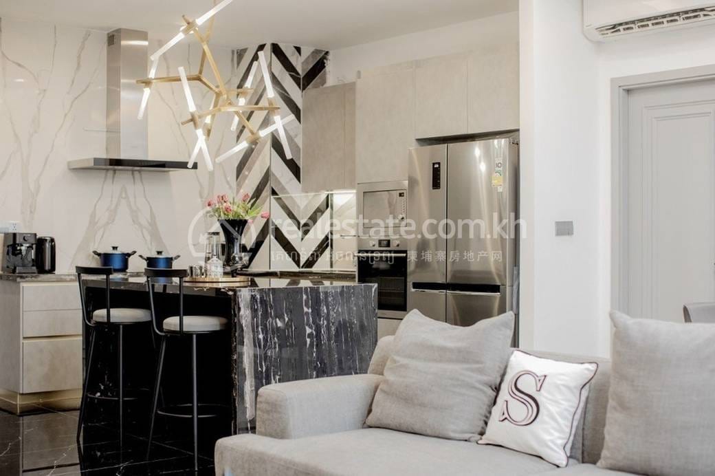 SOPHEA SUITES | Apartmán se službami K pronájmu in Boeng Keng Kang $3,000