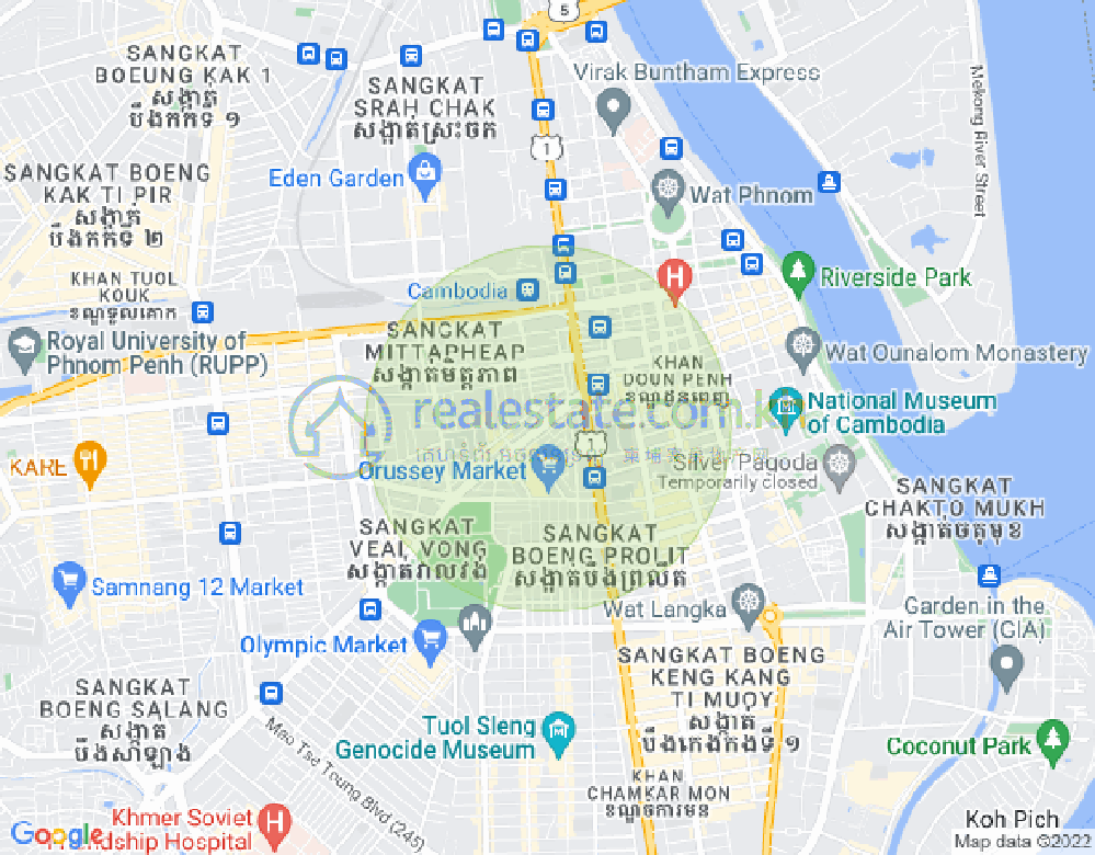 Borey Lorn City Lotussanaの地図