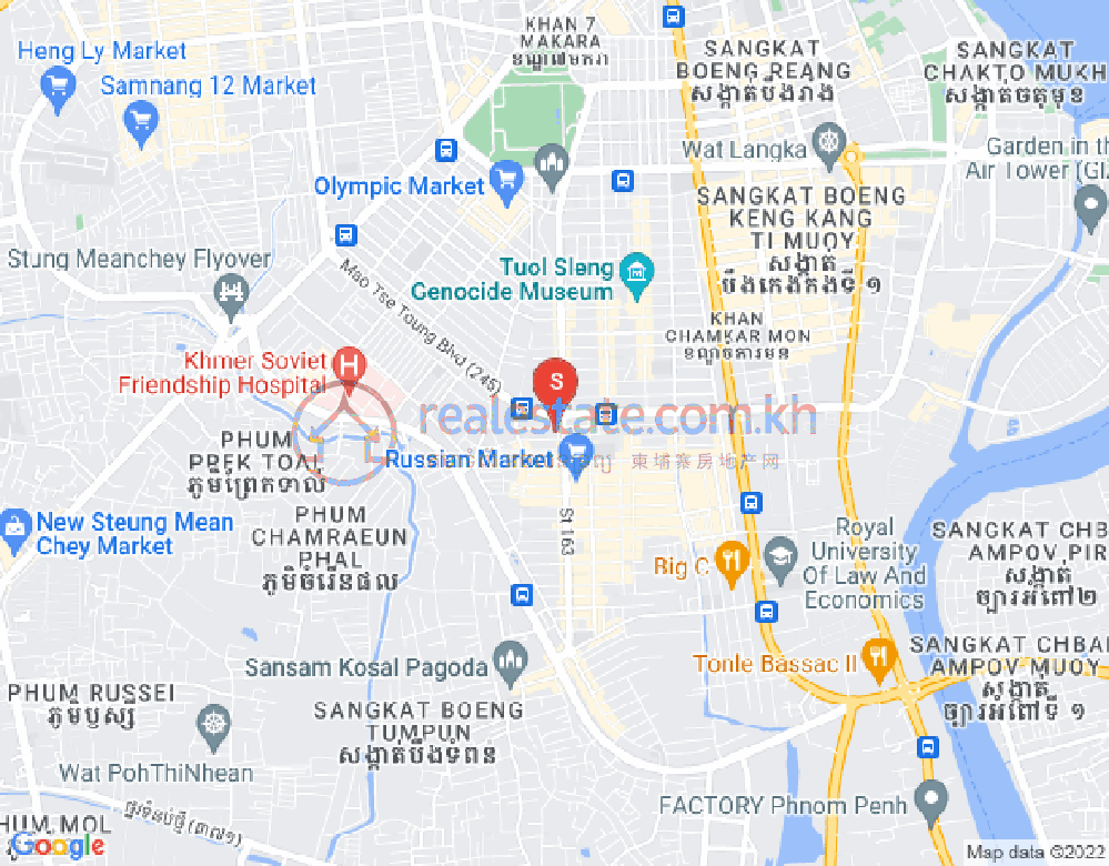 ផែនទី ទួលទំពូង១, ចំការមន, ភ្នំពេញ