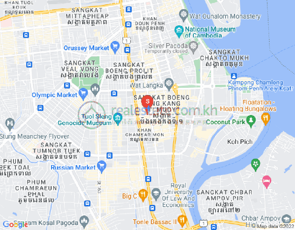 แผนที่ BKK 1, บึงเกงกอง, พนมเปญ