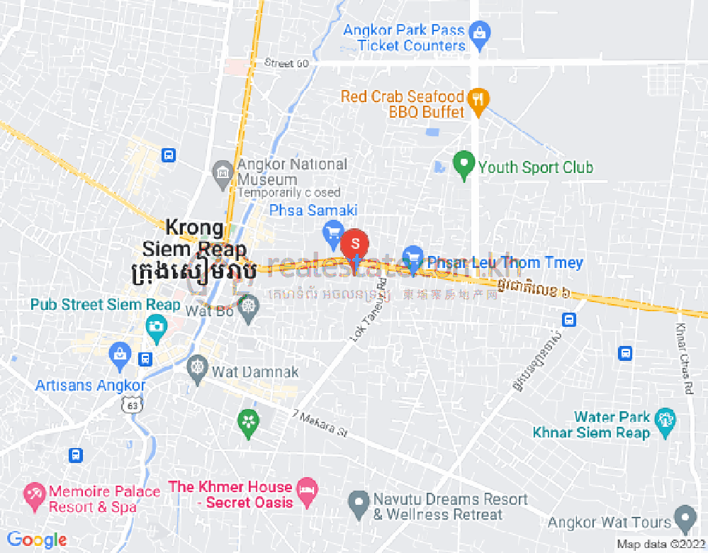 ផែនទី ស្លក្រាម, សៀមរាប
