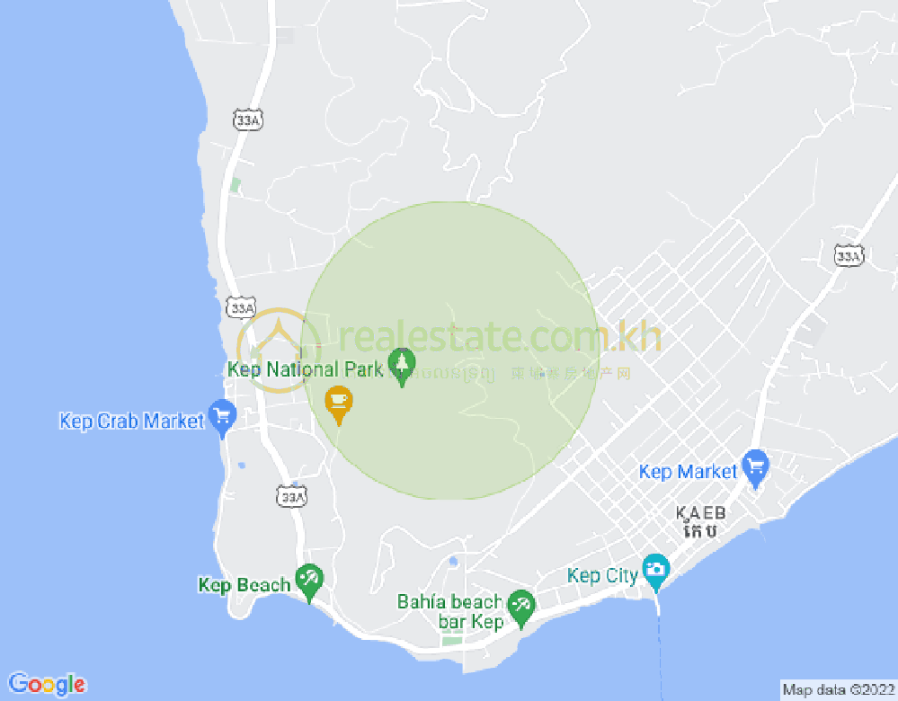 Map of Kep