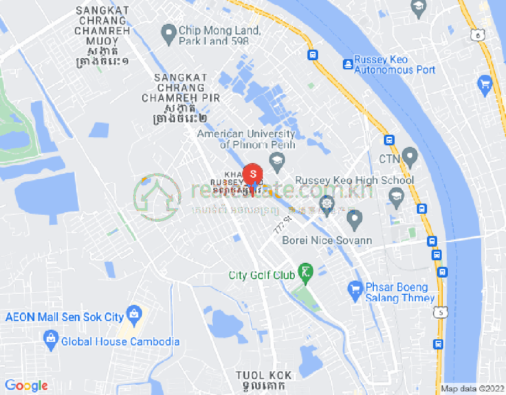 Map of Russey Keo, Phnom Penh