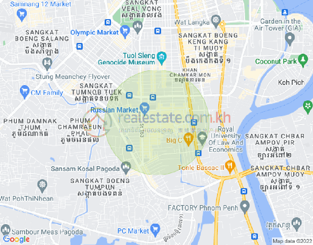 แผนที่ ตวลตุมปวง 2, จัมการมอน, พนมเปญ