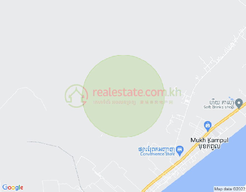 Mapa: Preaek Anhchanh, Mukh Kampul, Kandal