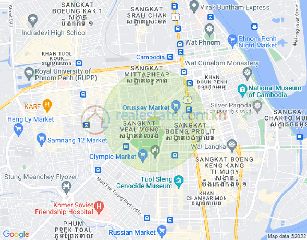 แผนที่ เวียลวง, เจ็ดมกรา, พนมเปญ