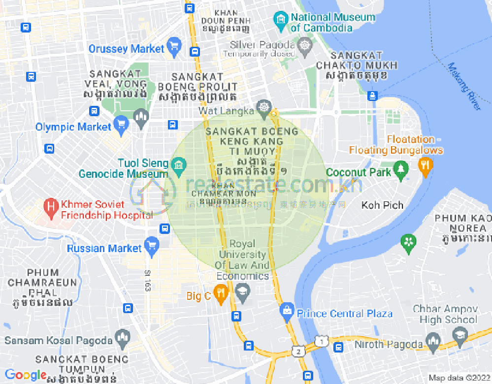 แผนที่ BKK 1, บึงเกงกอง, พนมเปญ
