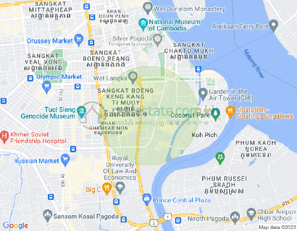 Tulip Apartment 지도