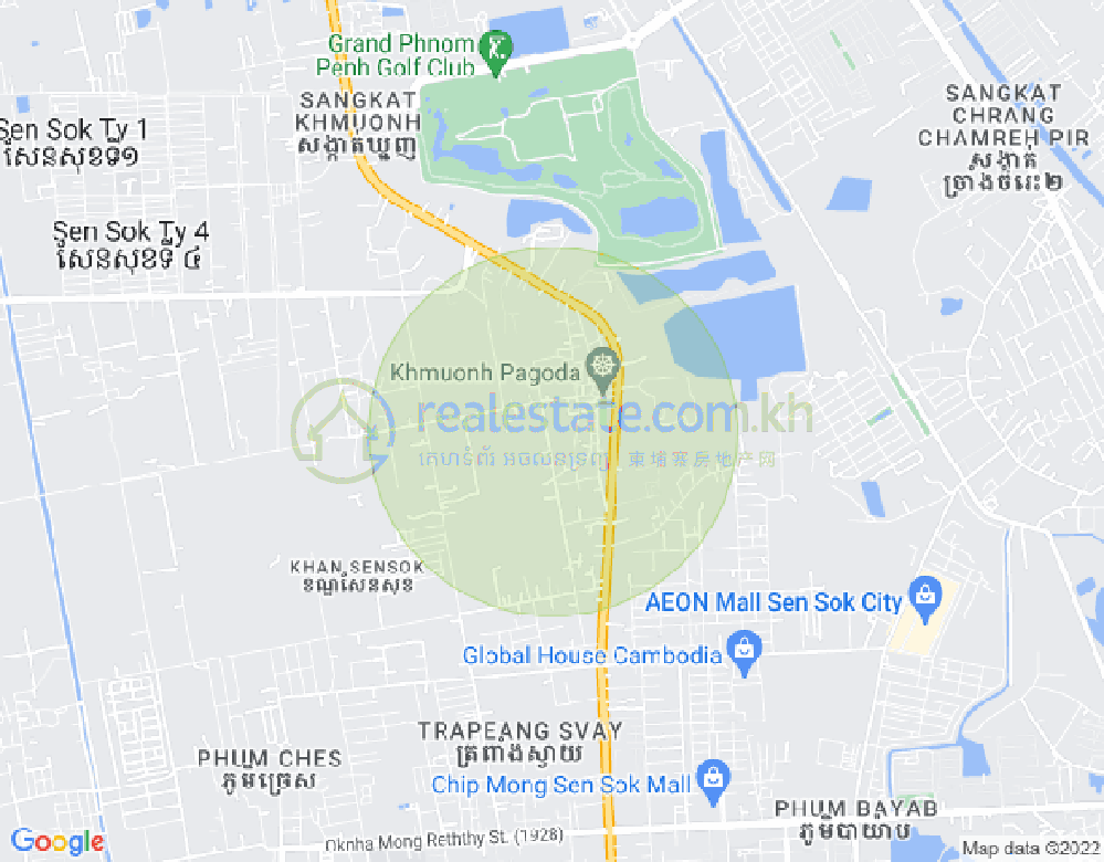 ផែនទី ឃ្មួញ, សែនសុខ, ភ្នំពេញ