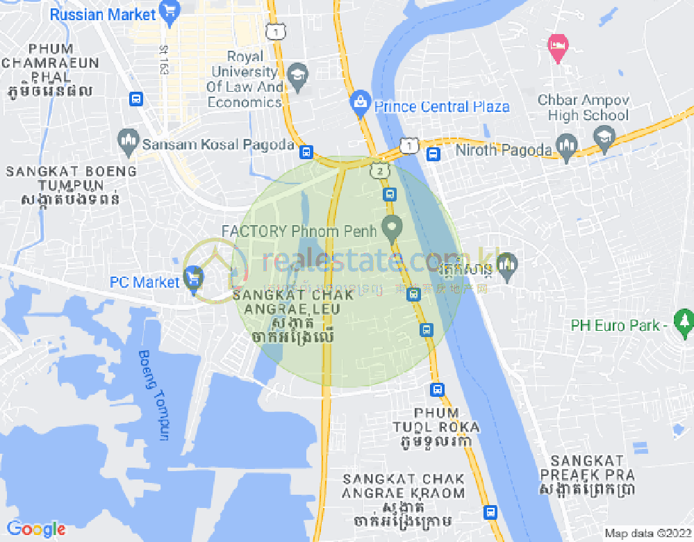 Carte de Urban Village Phase 1