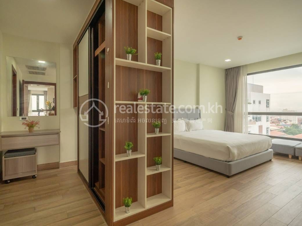 Apartmán se službami K pronájmu in Boeng Keng Kang $1,200