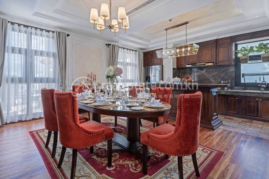 Apartmán K pronájmu in Boeng Keng Kang $6,000
