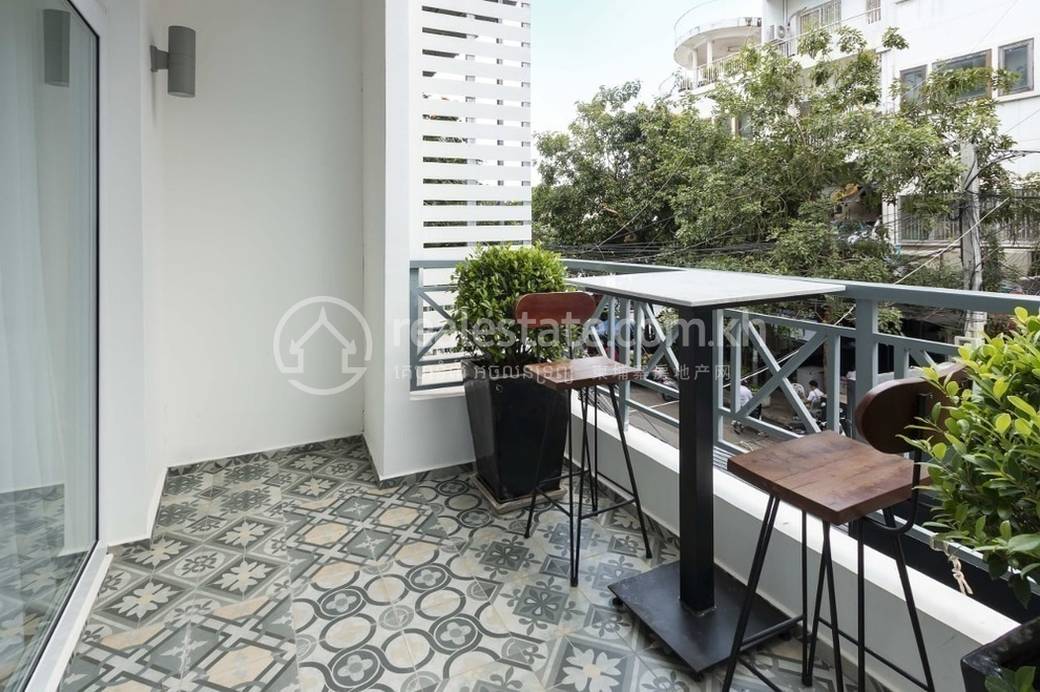 TAO Riverside Residence | Daun Penh单间公寓出租，价格$1,350