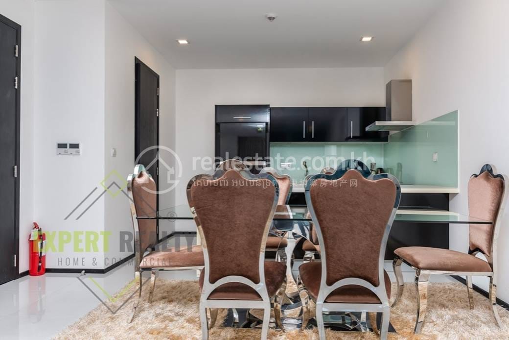 Apartmán se službami K pronájmu in Daun Penh $2,550