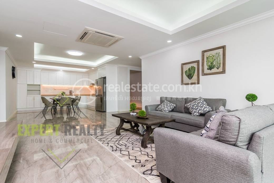 Apartmán se službami K pronájmu in BKK 1, Boeng Keng Kang, Phnom Penh