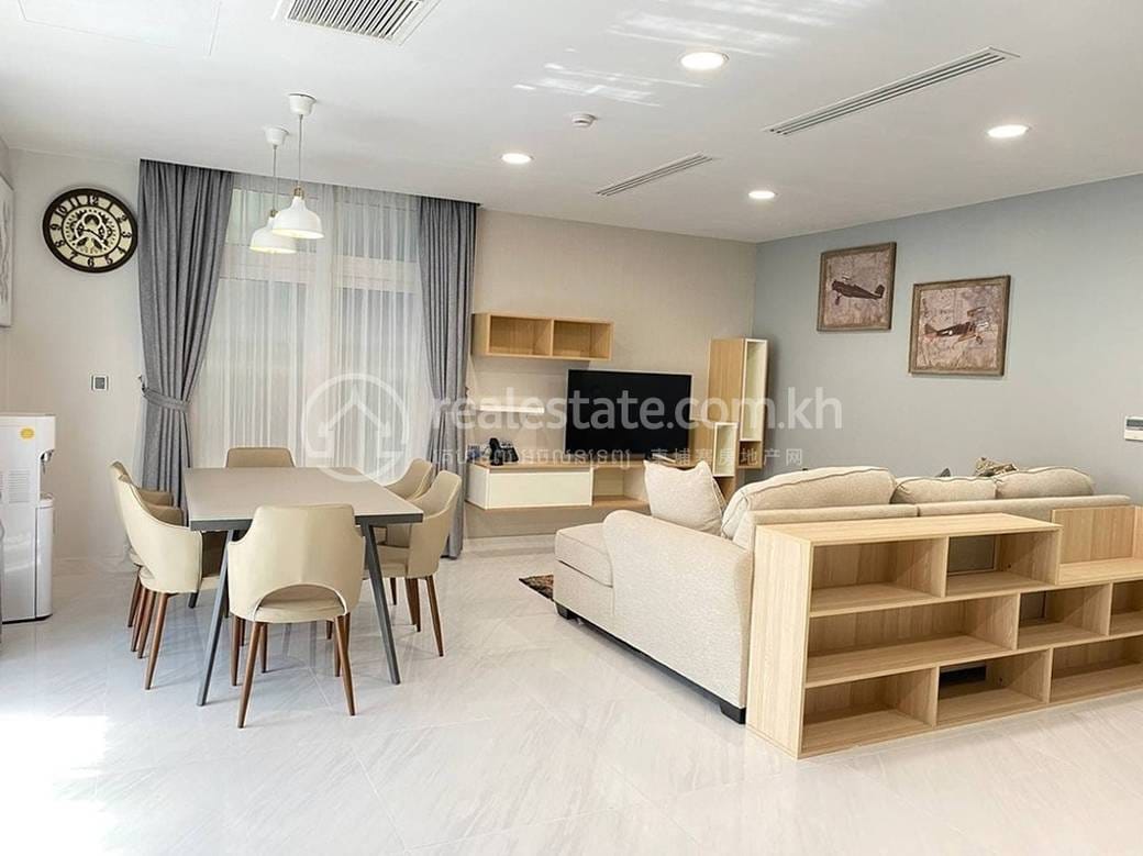 Urban Palace | Apartmán se službami K pronájmu in Boeng Keng Kang $2,900