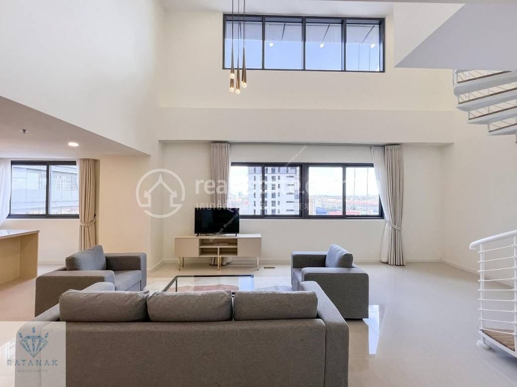 Apartmán K pronájmu in Tuek L'ak 2, Toul Kork, Phnom Penh