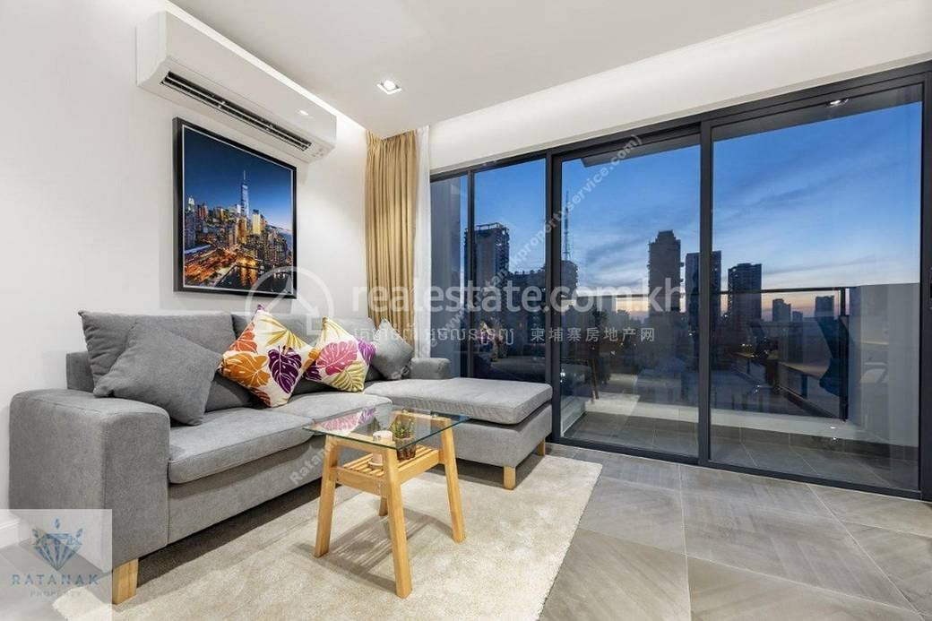 Apartmán K pronájmu in Boeng Keng Kang $1,500