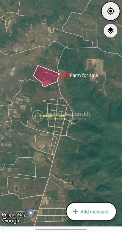 Lot For Sale in Koun Satv, Tuek Chhou, Kampot