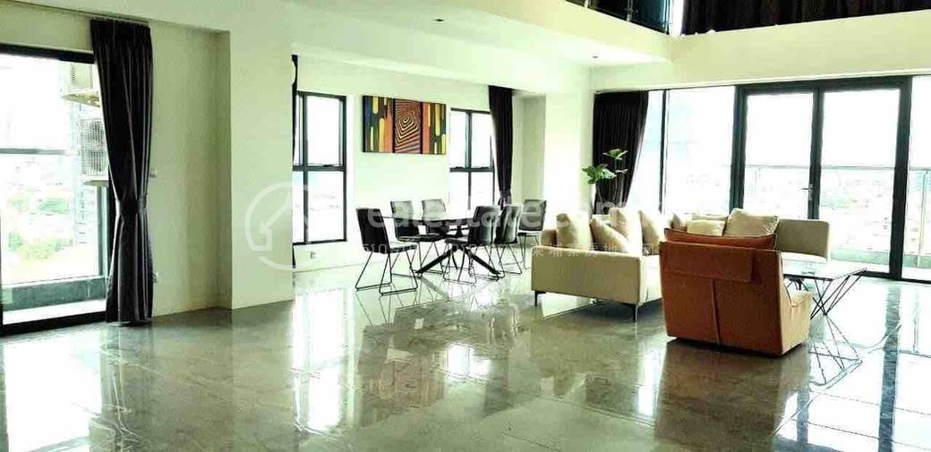 Apartmán se službami K pronájmu in Boeung Kak 1, Toul Kork, Phnom Penh