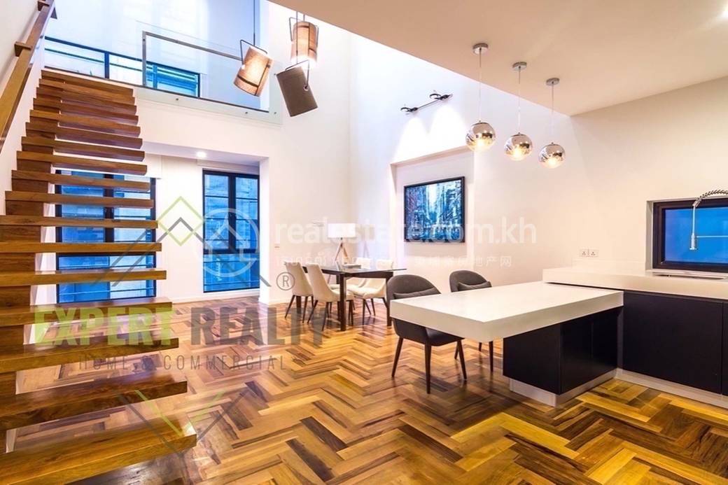 Apartment For Rent in Tonle Bassac, Chamkarmon, Phnom Penh