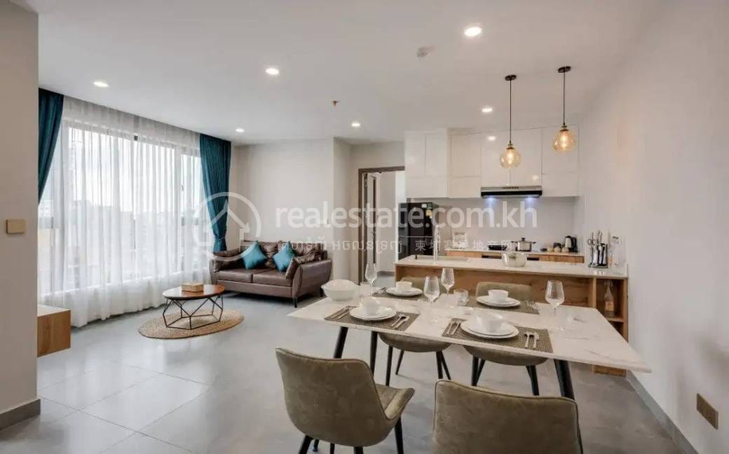 Amata Residence | Apartmán se službami K pronájmu in 578, Boeung Kak 2, Toul Kork, Phnom Penh