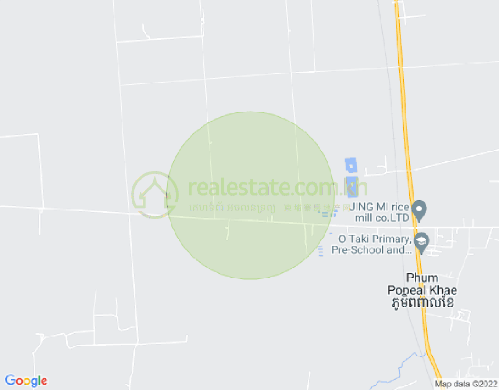 万景岗1分区（BKK1), 波哥堪, 金边地图